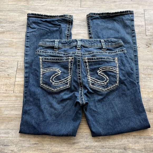 Silver Jeans Suki Bootcut Women's W31/L31 Denim Blue Jean Pants Y2K Vintage - Picture 1 of 10